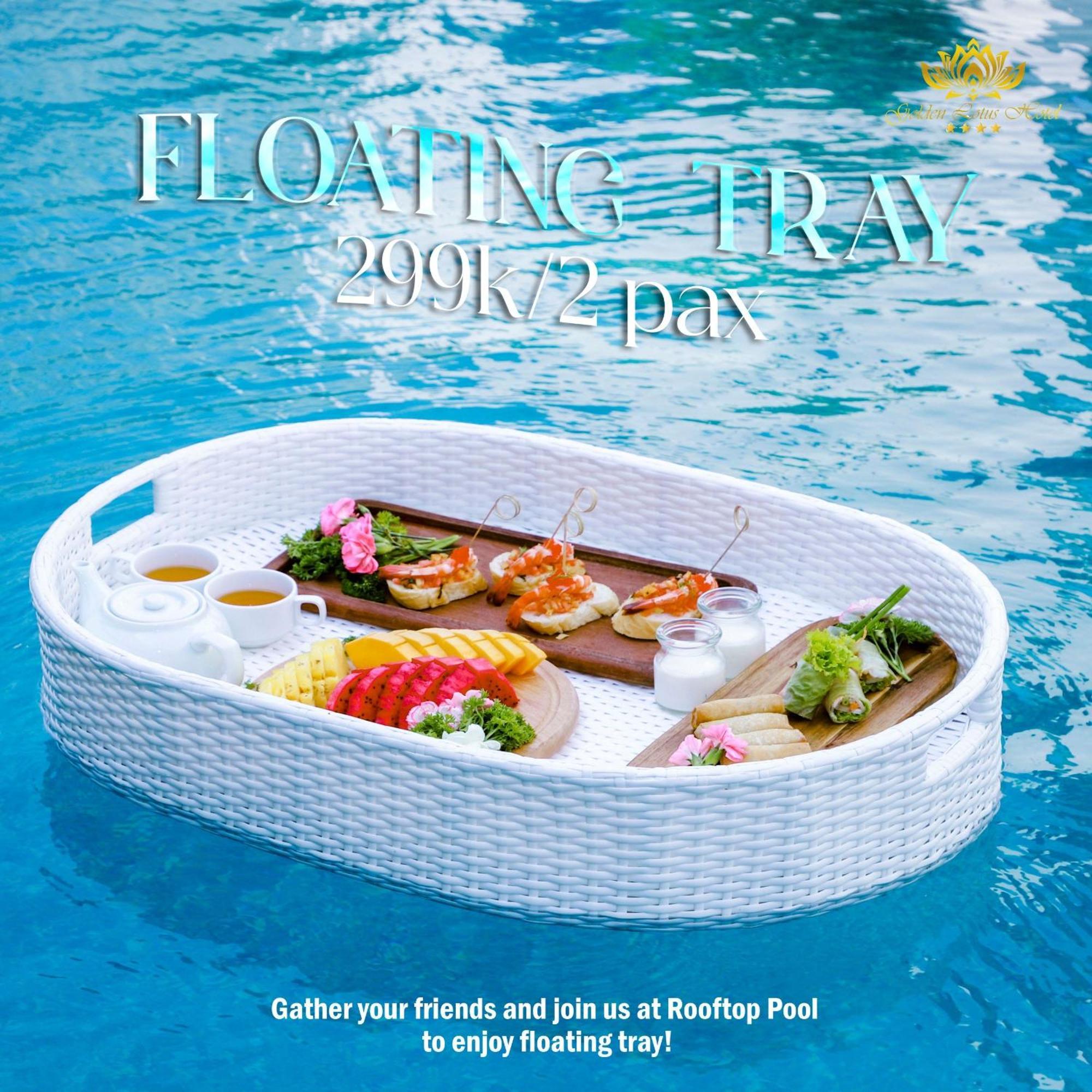 Golden Lotus Hotel Da Nang - Rooftop Bar Sea View Экстерьер фото